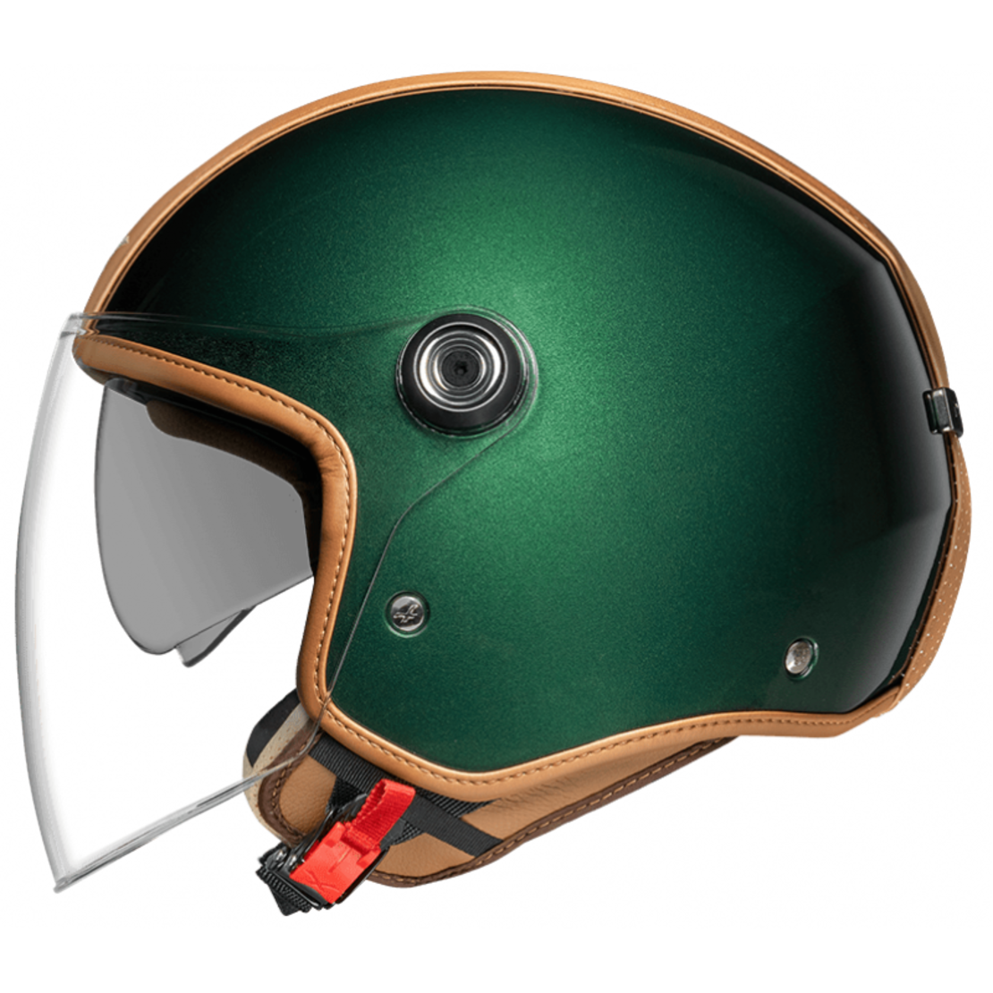 Каска за скутер NEXX Y.10 MIDTOWN GREEN CAMEL