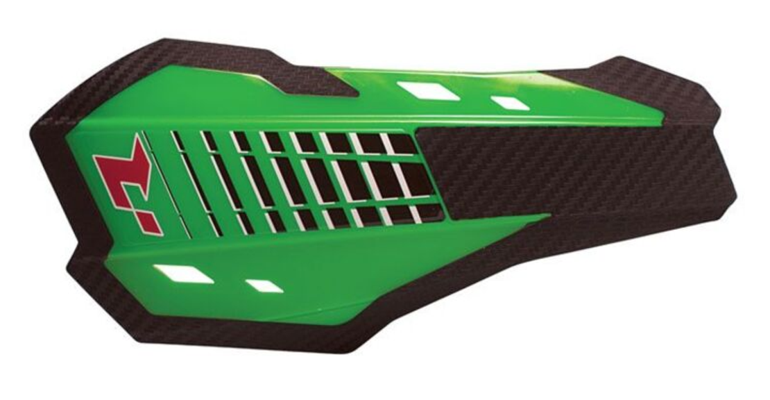 Резервни пластмаси за протектори за кормило RACETECH HP2 Handguards Replacement Covers Green