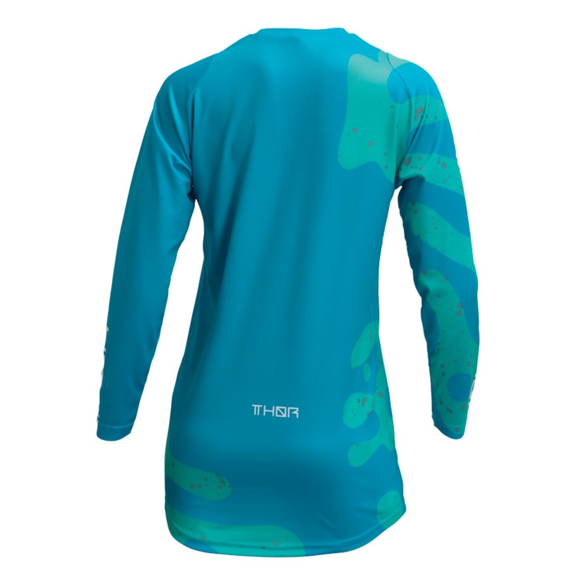 Дамско мотокрос джърси THOR WOMEN'S SECTOR DISGUISE TEAL/AQUA