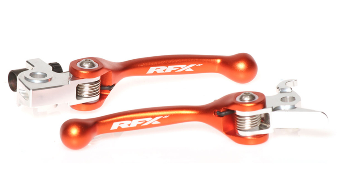 Комплект лостове RFX Race Forged Flexible Lever Set (Orange) - KTM Various Brembo Brake / Brembo Clutch