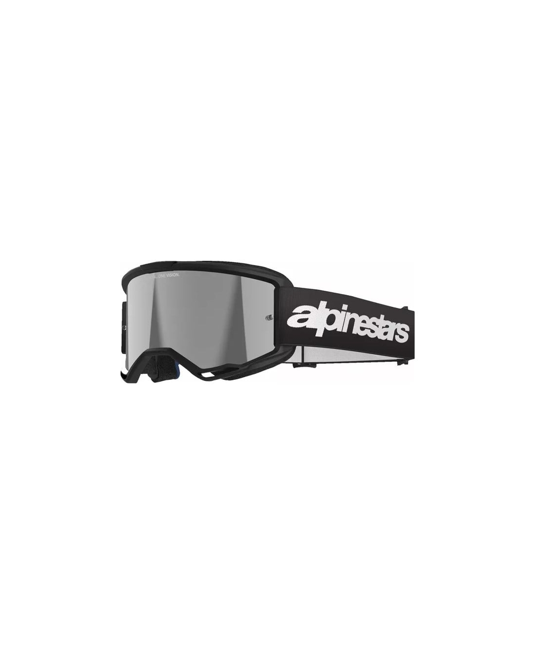 Мотокрос очила ALPINESTARS VISION 3 WORDMARK BLK MIRROR-SIL
