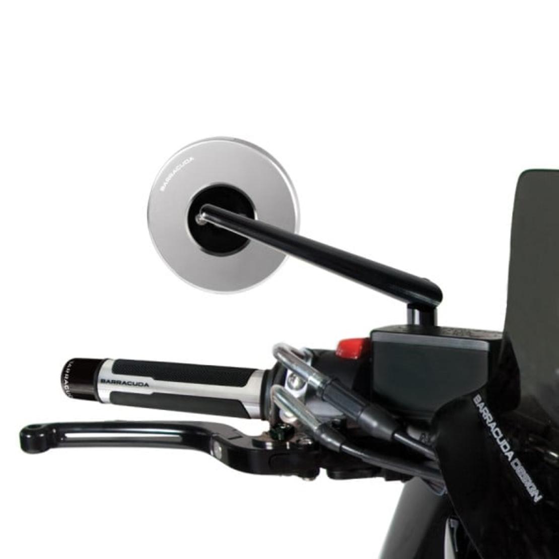 Огледала за мотор BARRACUDA SKIN-S B-LUX SILVER