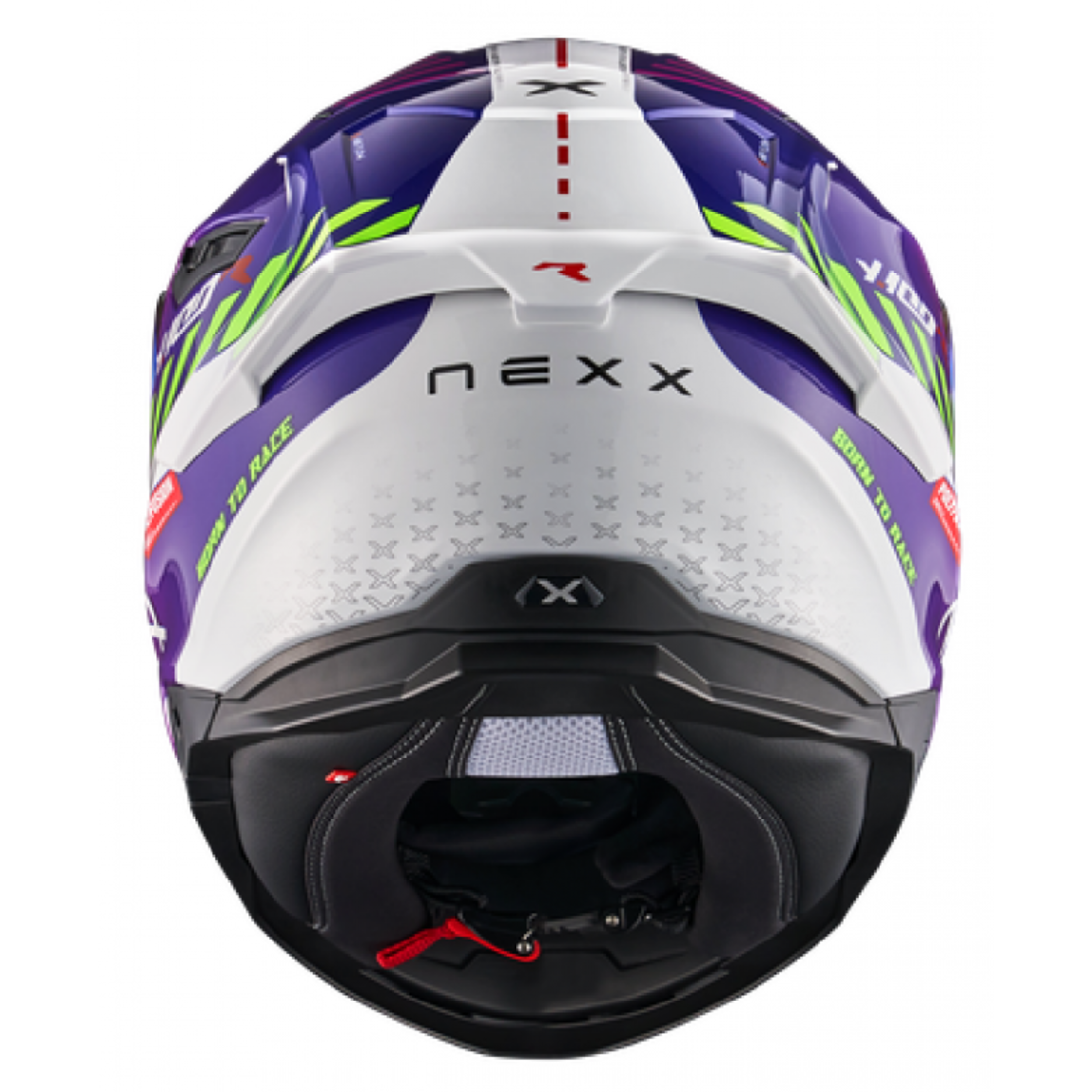Каска NEXX Y100R FADE PURPLE WHITE