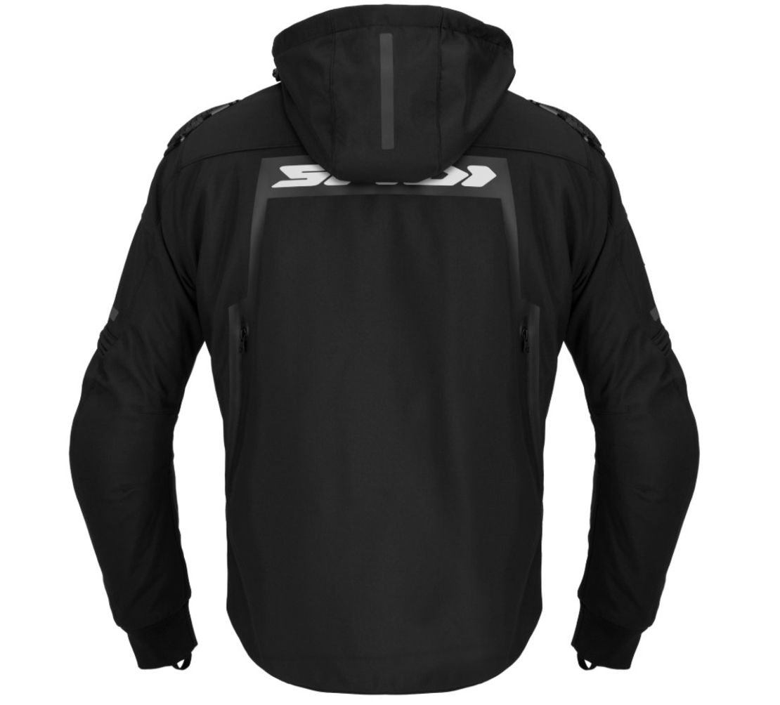 Текстилно мото яке SPIDI HOODIE WARRIOR H2OUT BLACK