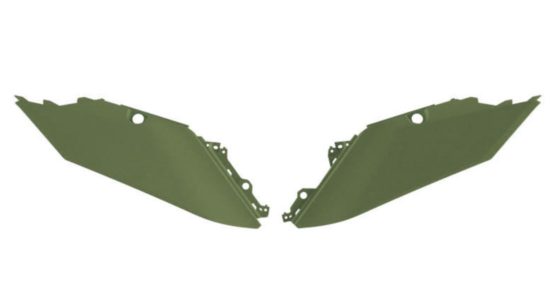 Странични панели RACETECH T7 Revolution Side Panels Yamaha Tenere 700 19-24 (Camo Green)