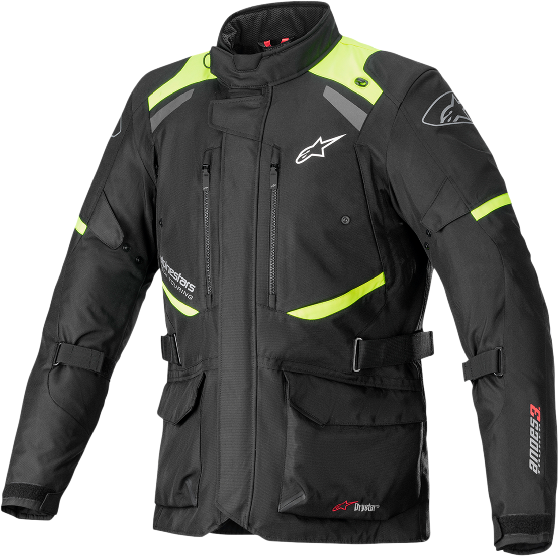 Текстилно мото яке ALPINESTARS ANDES V3 BLACK/YELLOW