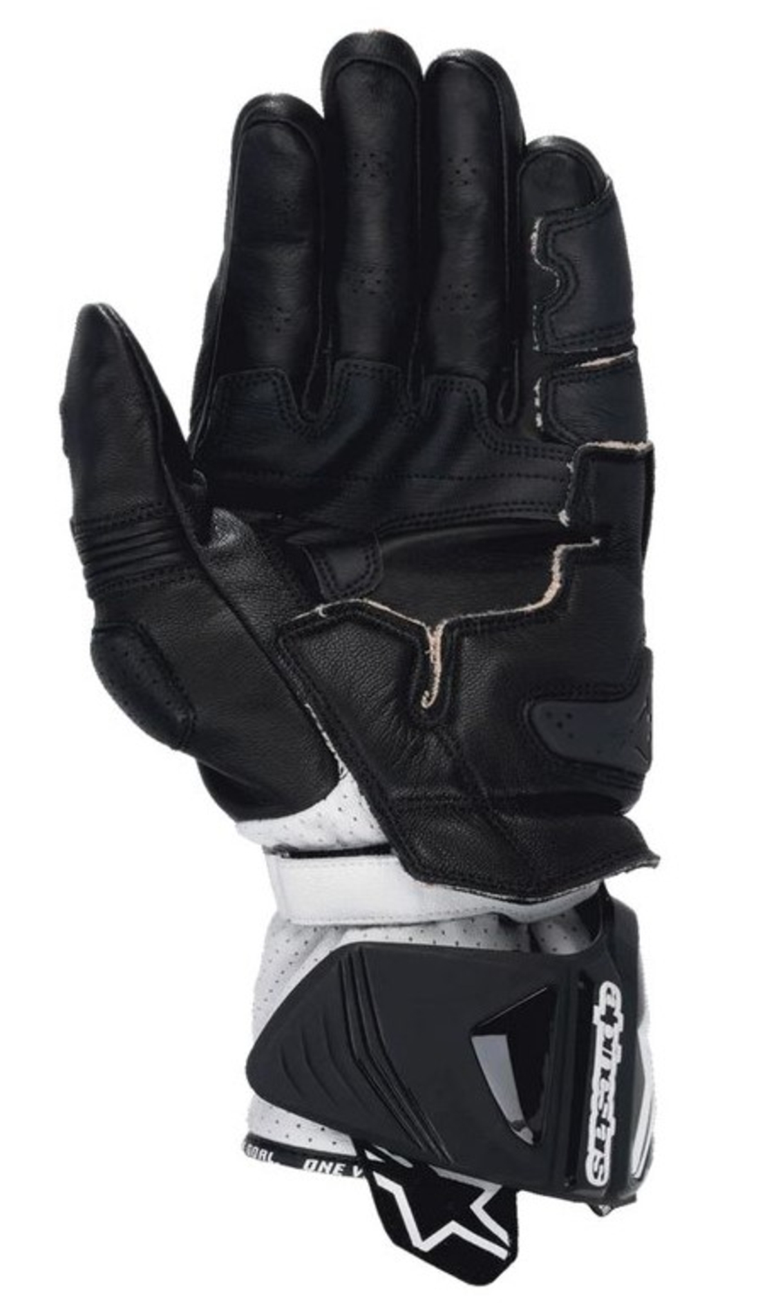 Кожени ръкавици ALPINESTARS GP PRO V4 BLACK/RED/WHITE