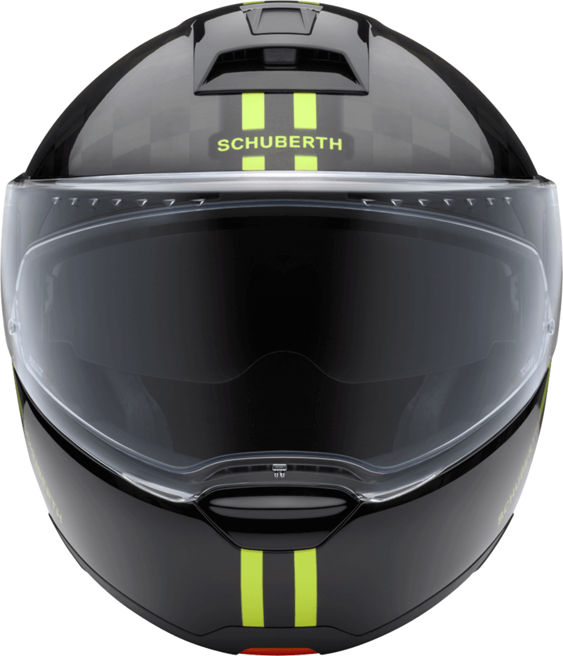 Мото каска SCHUBERTH C4 PRO CARBON BLACK/NEON YELLOW