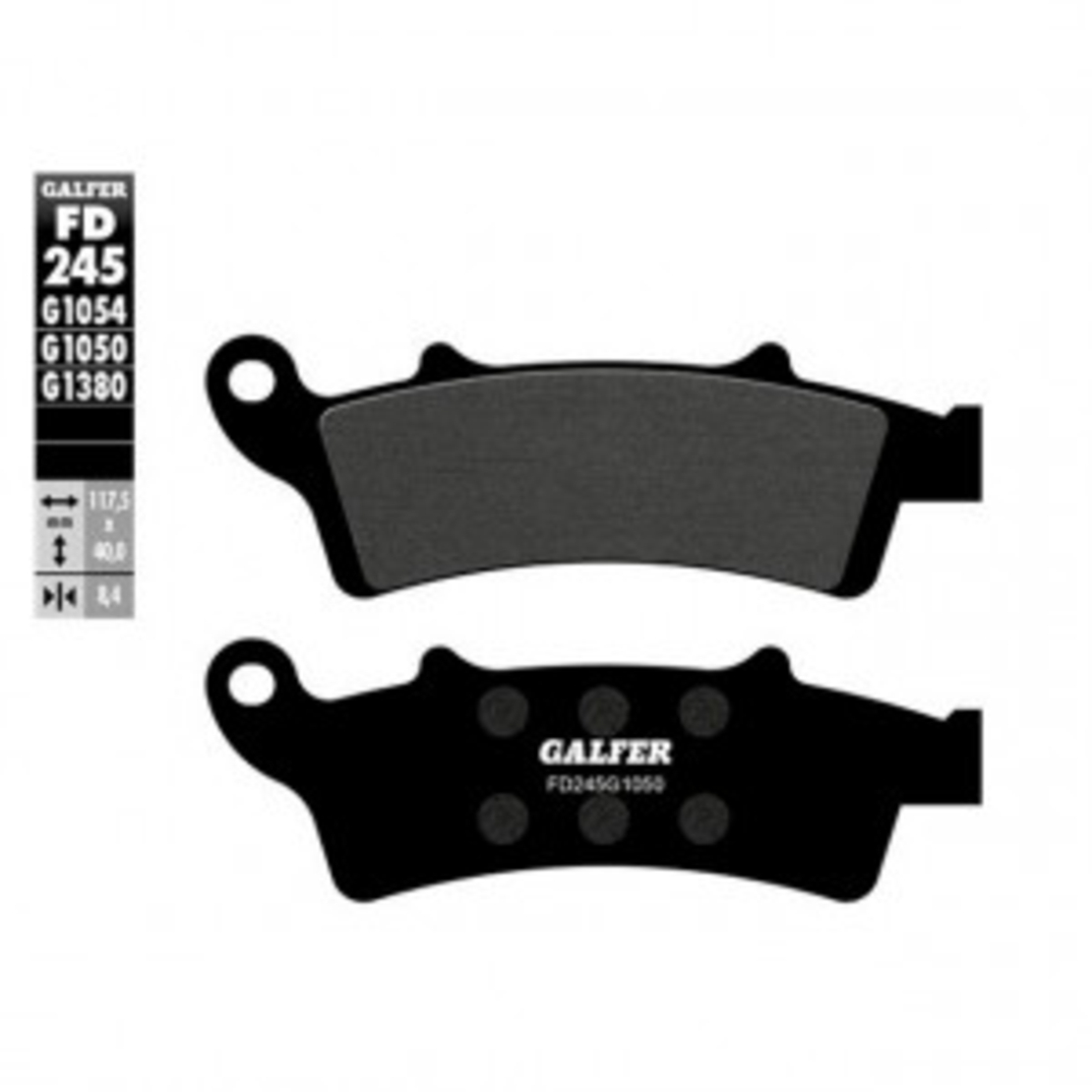 Предни мото накладки Galfer SEMI METAL FD245G1054