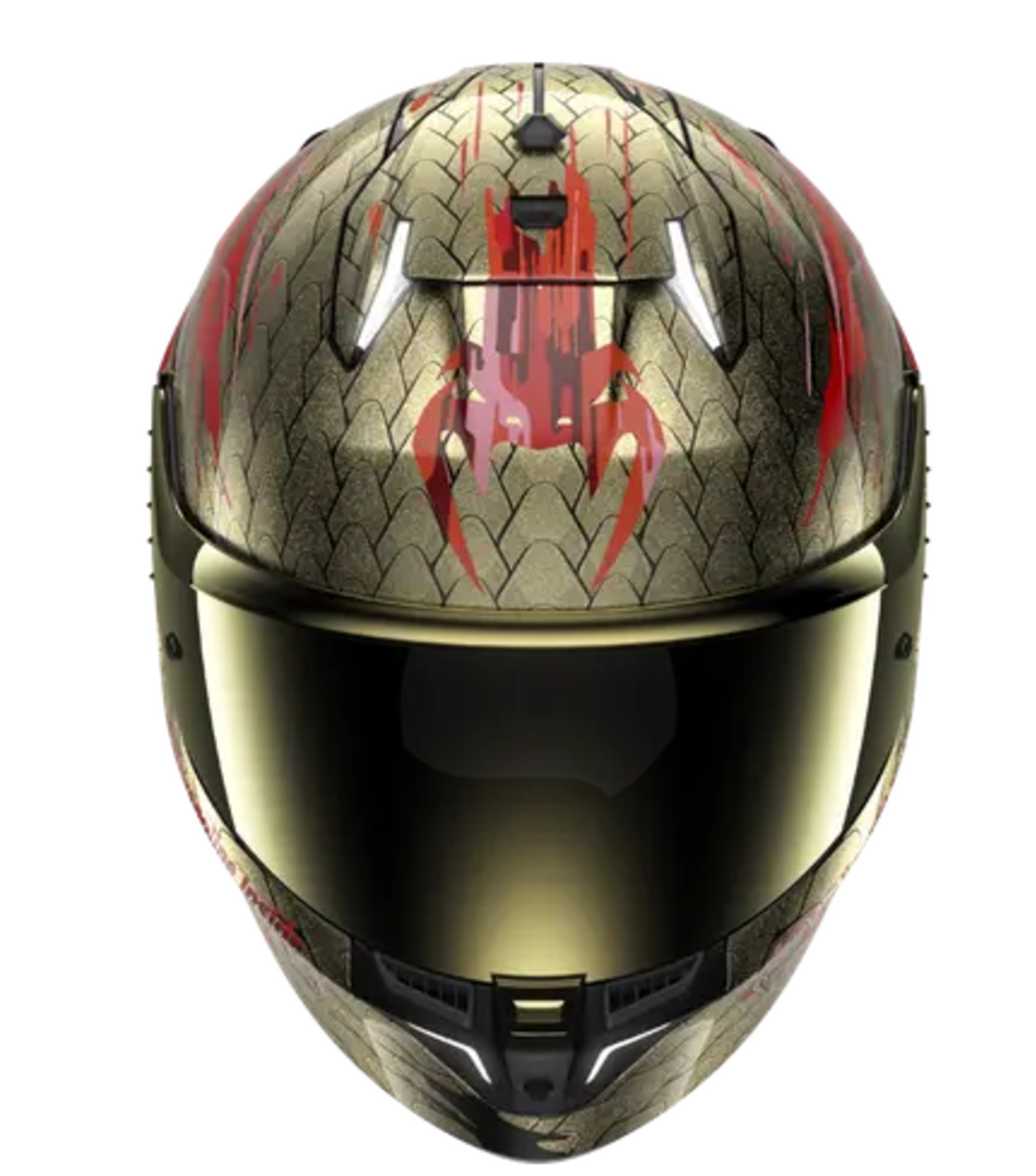 Каска SHARK SKWAL i3 VENUM Black Red Gold