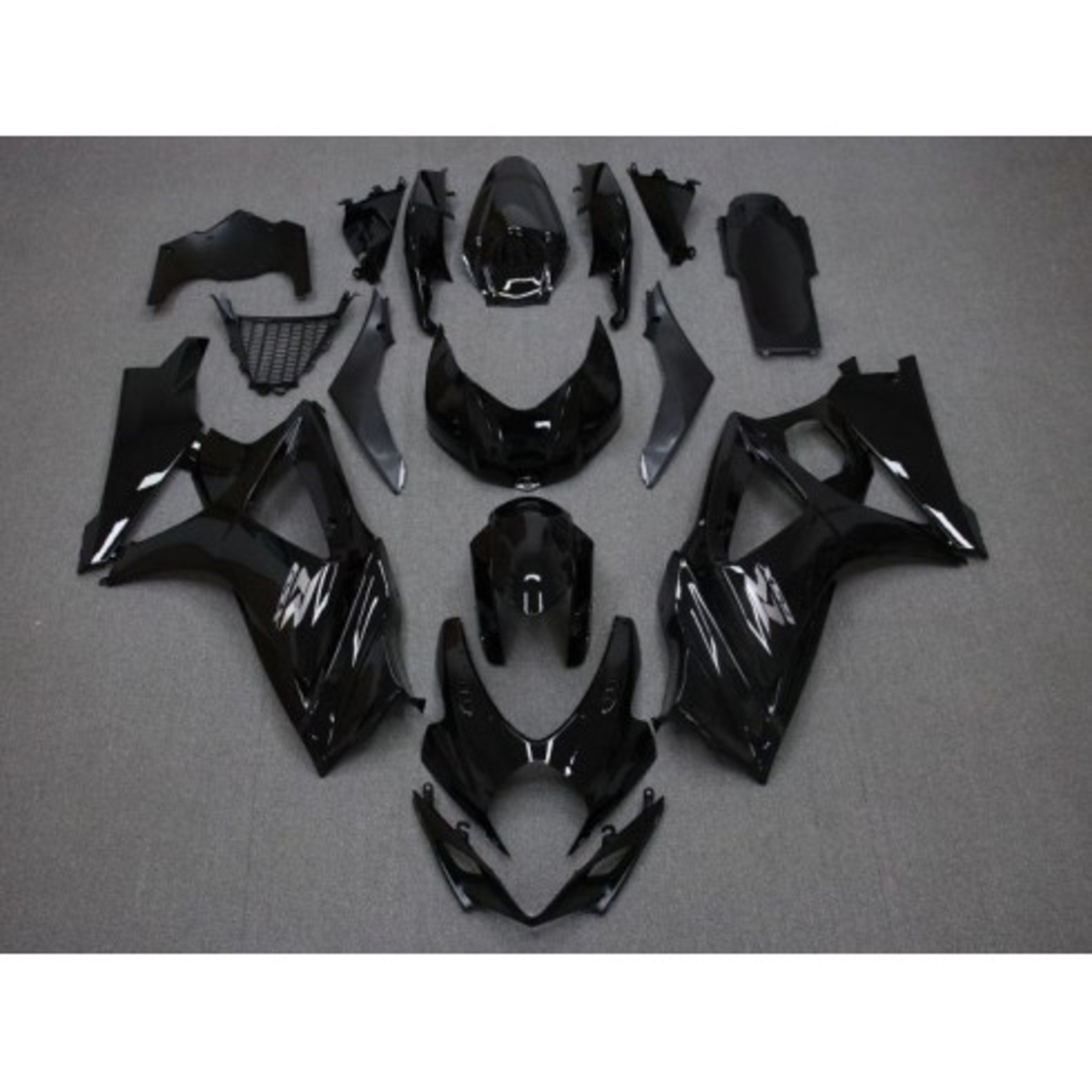 Спойлери комплект GSXR 1000 2007-2008 black
