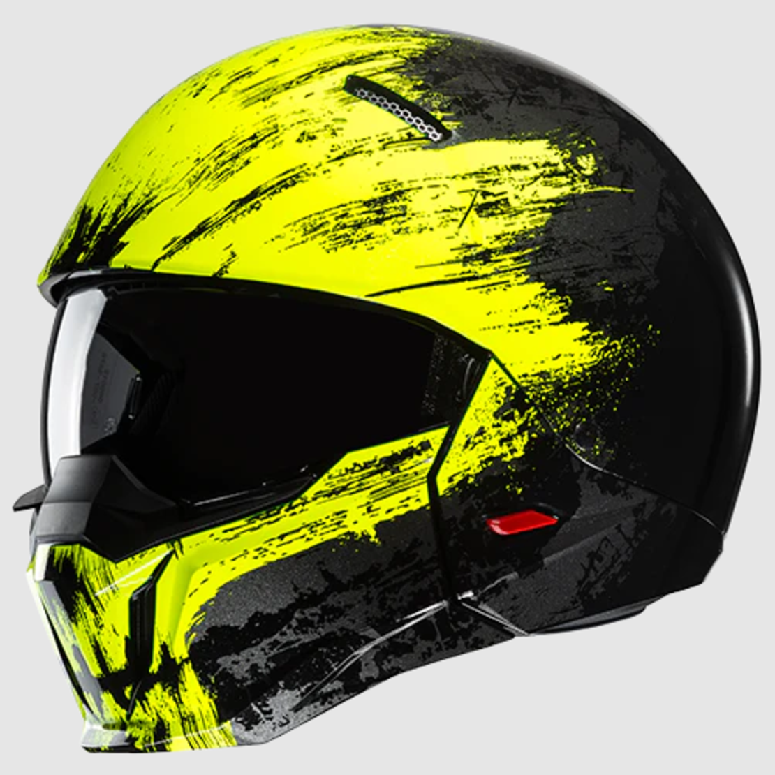 Каска HJC i20 FURIA BLACK/NEON YELLOW