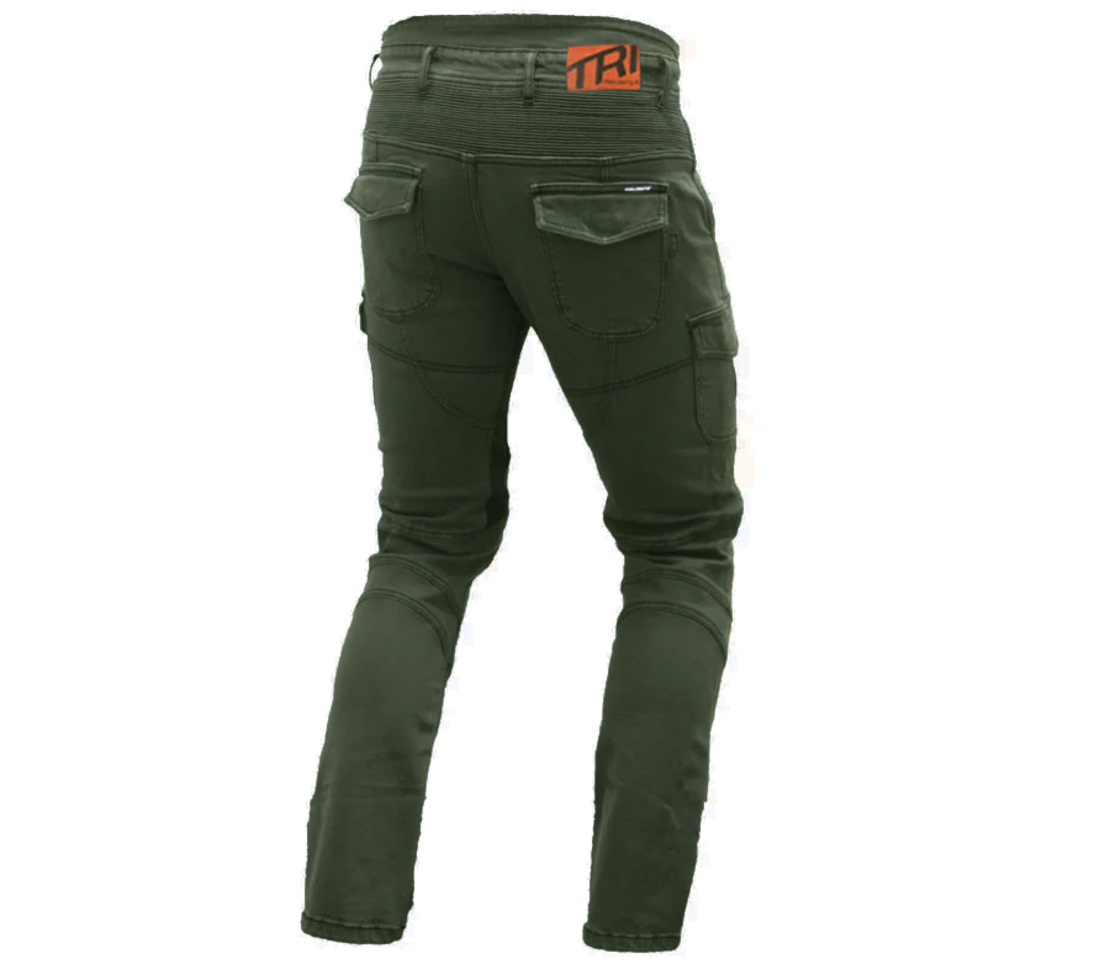 Мото дънки TRILOBITE ACID SCRAMBLER KHAKI DOUBLELAYER AAA