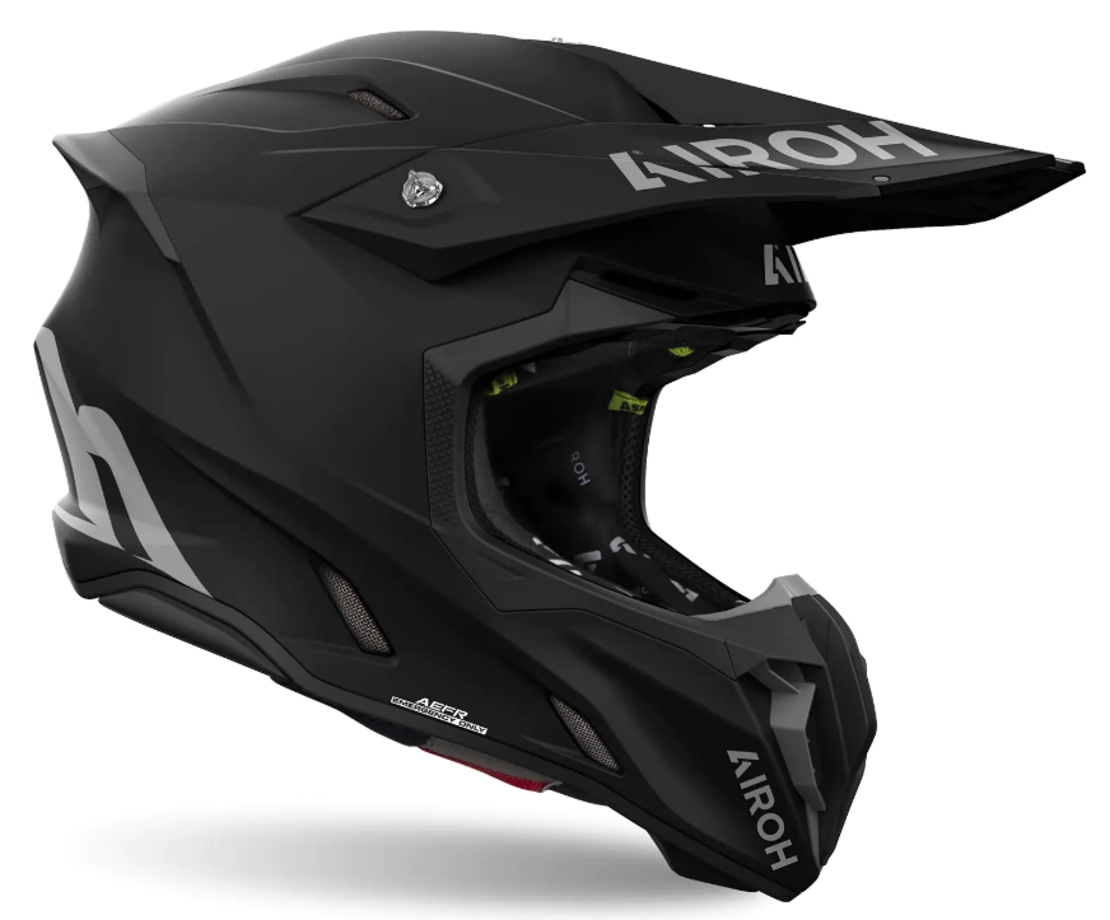 Мотокрос каска AIROH TWIST 3 COLOR BLACK MATT