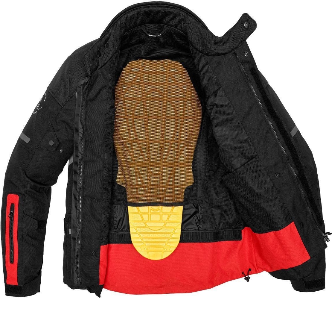 Текстилно мото яке SPIDI TRAVELER 3 BLACK/RED