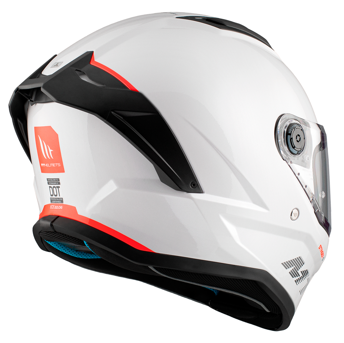 Каска MT STINGER 2 A0 WHITE