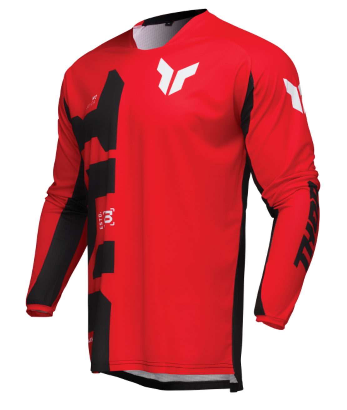 Мотокрос джърси THOR LAUNCHMODE FORGE RED