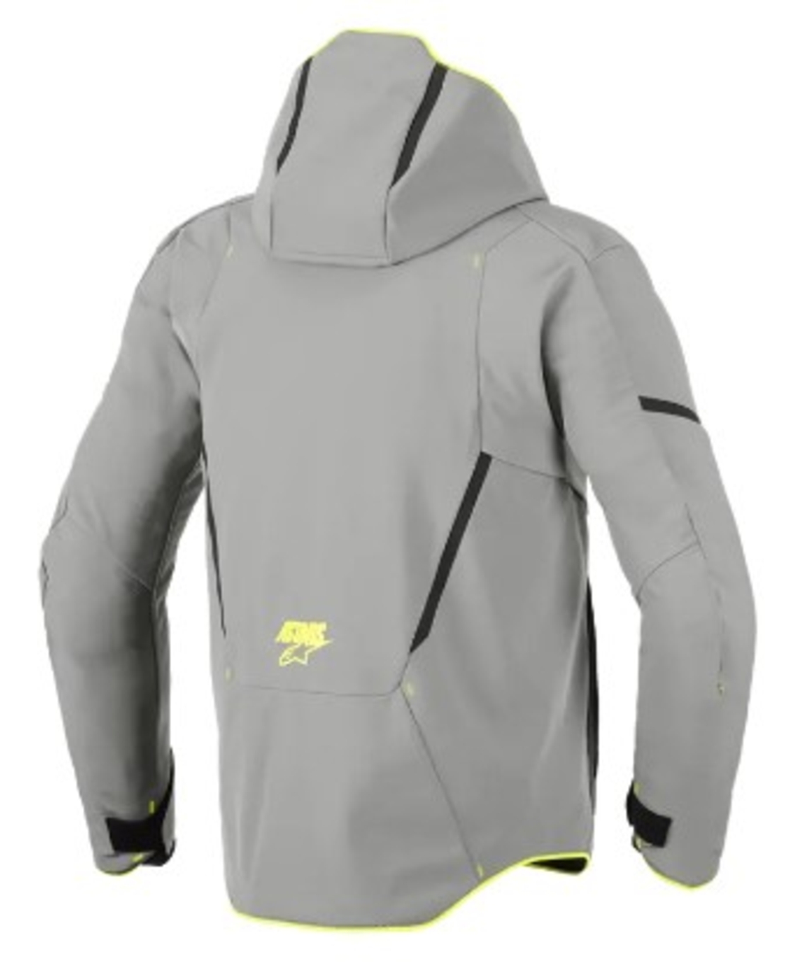 Мото суитшърт ALPINESTARS Aeroshell WP GRAY/YELLOW