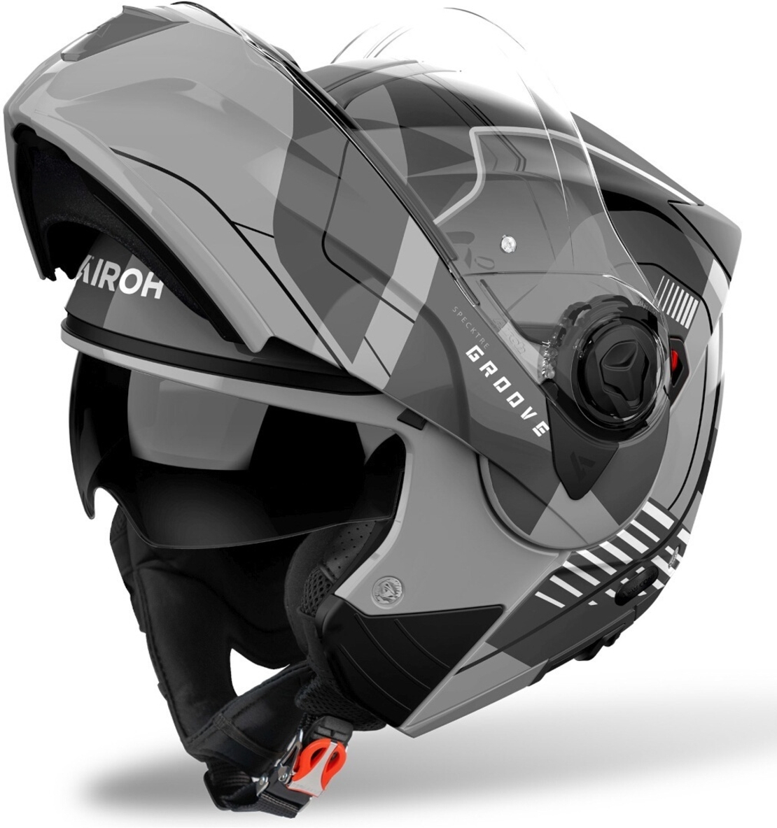 Модуларна каска AIROH SPECKTRE GROOVE GREY