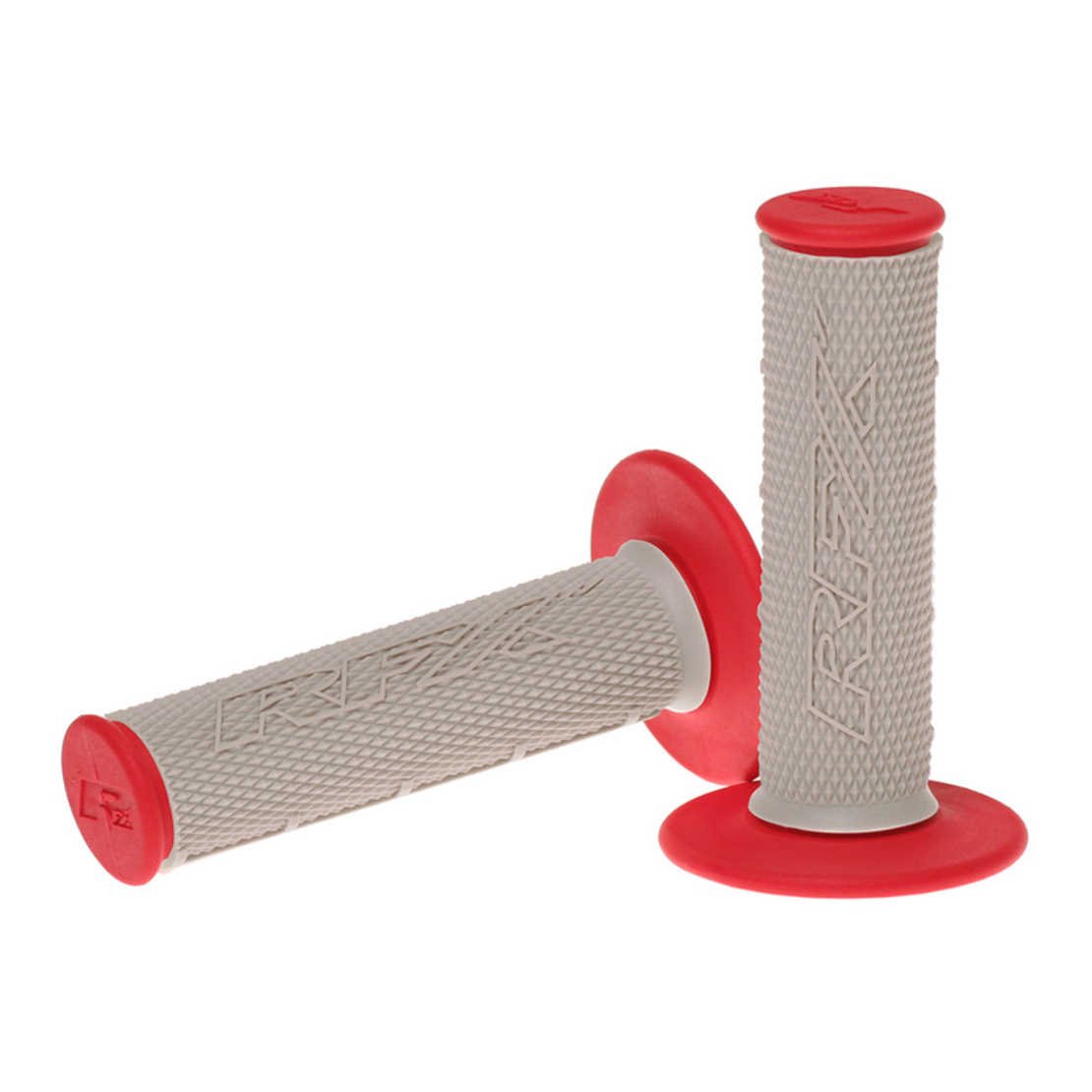 Двукомпонентни мото ръкохватки RFX Pro Series - Grey/Red