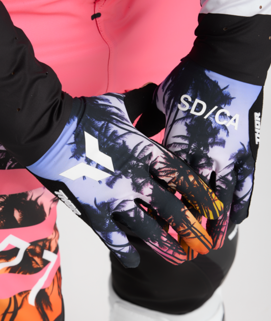 Мотокрос ръкавици THOR SPORTMODE SD BLACK