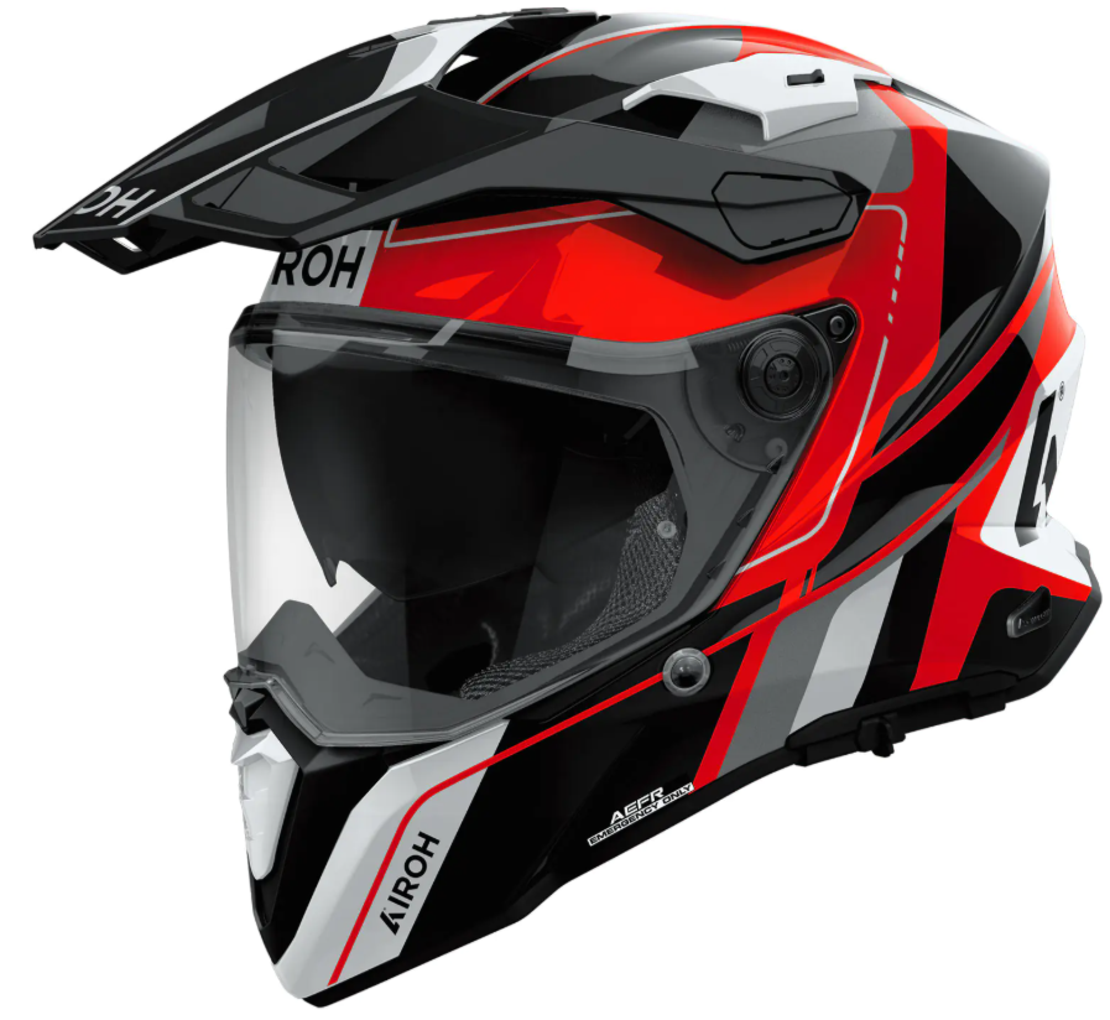 Каска AIROH COMMANDER 2 SKIP RED