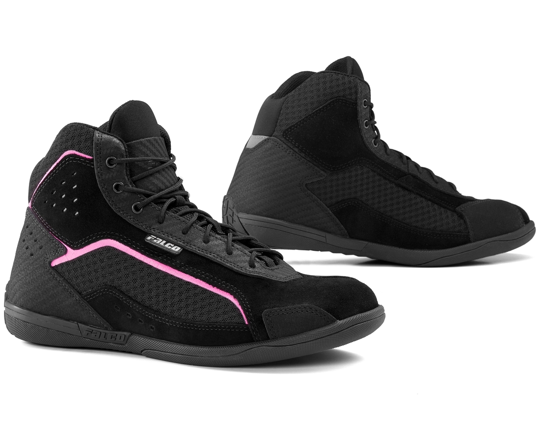 Дамски мото боти FALCO SPEEDOX LADY BLACK/PINK