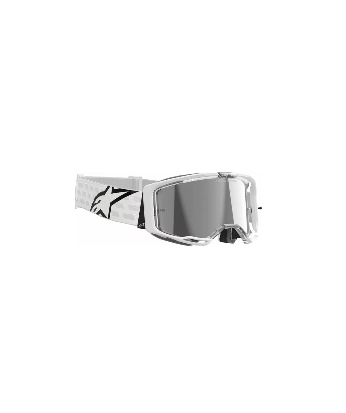 Мотокрос очила ALPINESTARS VISION 8 CORP WHT MIRROR-SILVER