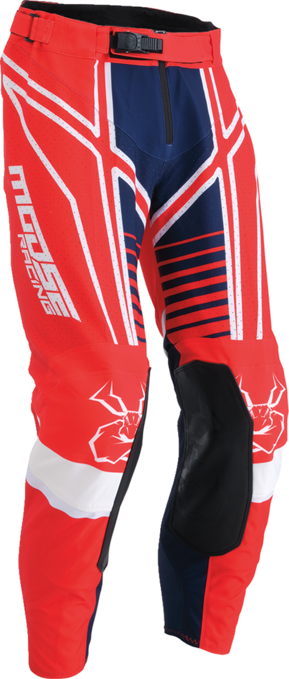 Мотокрос брич MOOSE RACING AGROID PANTS RED/WHITE/BLUE