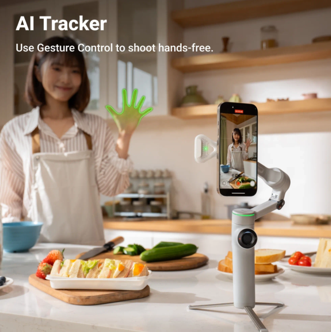 Видео стабилизатор Insta360 FLOW 2 PRO AI Tracker Bundle