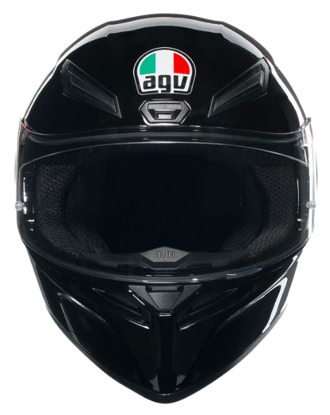 Каска AGV K1 S E2206 - BLACK GLOSS