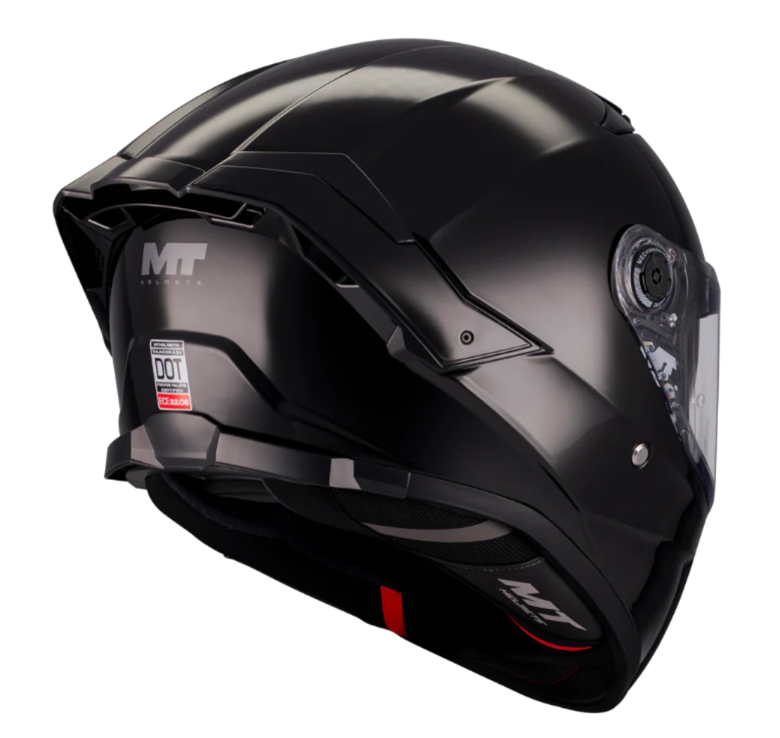 Каска MT THUNDER 4 SV PURE A1 BLACK GLOSS