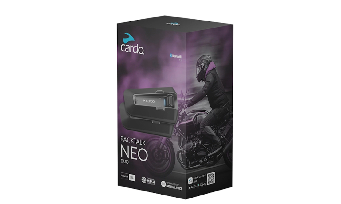 Интерком за мотоциклет CARDO PACKTALK NEO DUO
