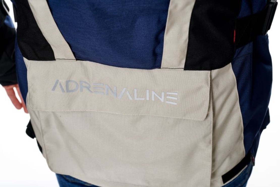 Текстилно мото яке ADRENALINE CAMELEON 2.0 BEIGE/NAVY
