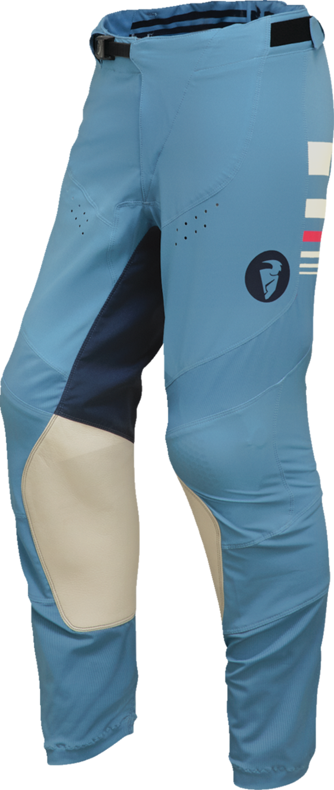 Дамски мотокрос брич THOR PRIME BLAZE LIGHT BLUE