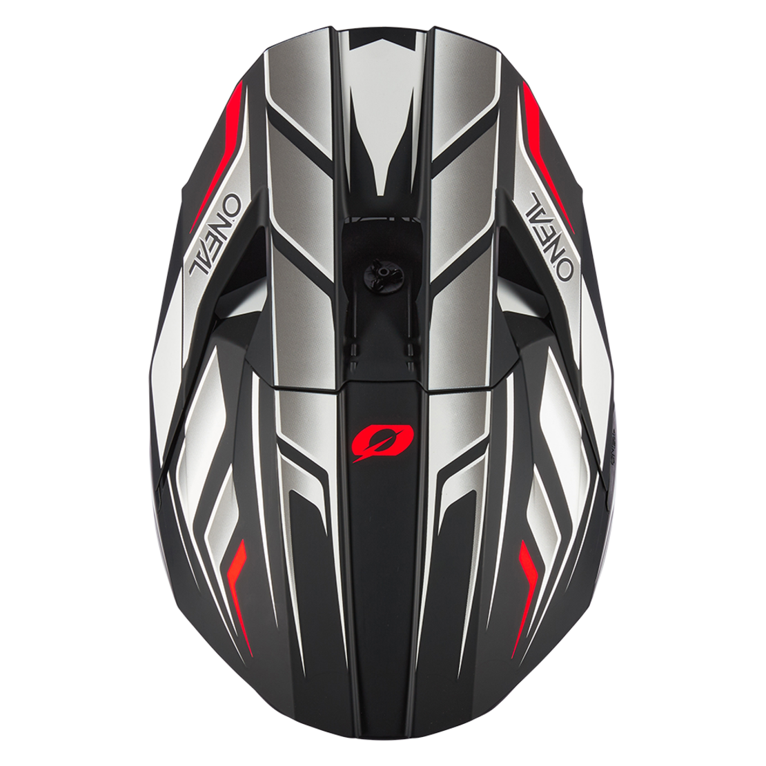 Мотокрос каска O'NEAL 3SERIES VERTICAL BLACK/WHITE V.24