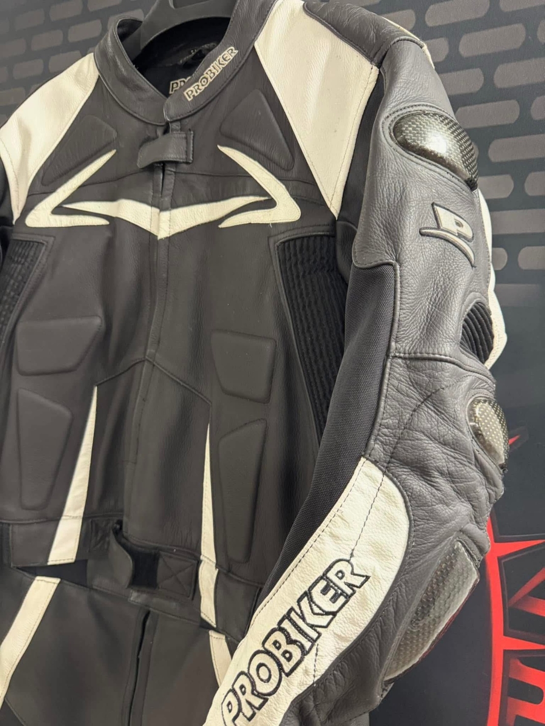 Кожен мото екип Probiker PRX-4 номер 50-M на две части