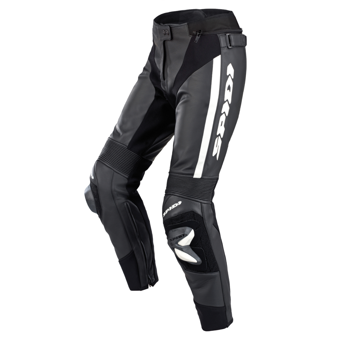 Дамски кожен мото панталон SPIDI  RR PRO 2 Black/White