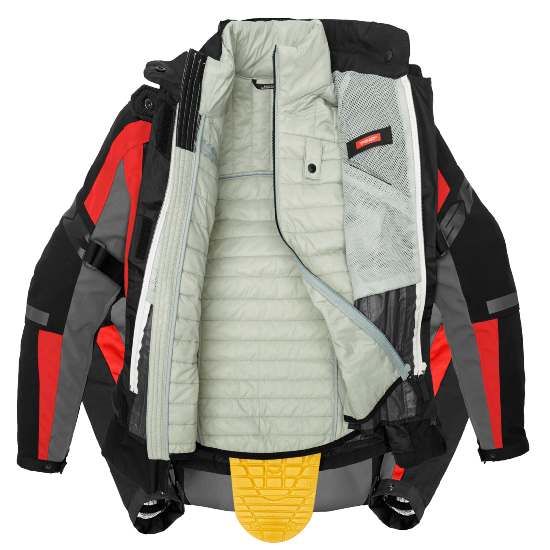 Дамско текстилно яке SPIDI 4 SEASON EVO RED