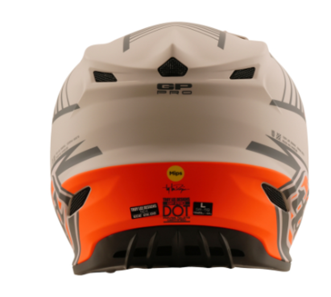 Mотокрос каска TROY LEE DESIGNS GP Pro Segment - Taupe