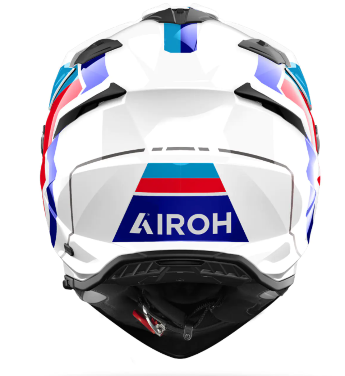 Каска AIROH BANDIT HORN WHITE GLOSS