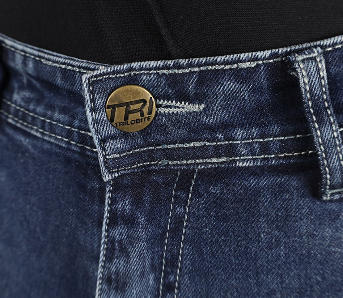 Дънки за мотор Trilobite 1665 Micas Urban doublelayer AAA BLUE