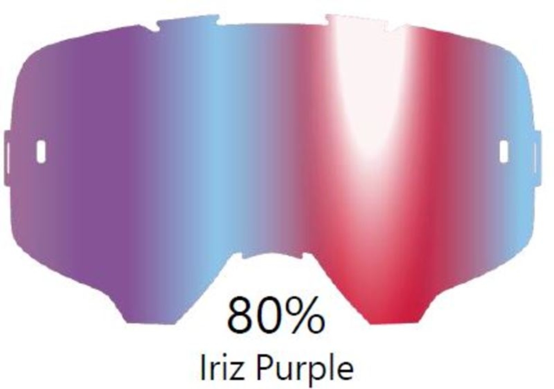 Iriz плака за очила Leatt Velocity-Purple 80%