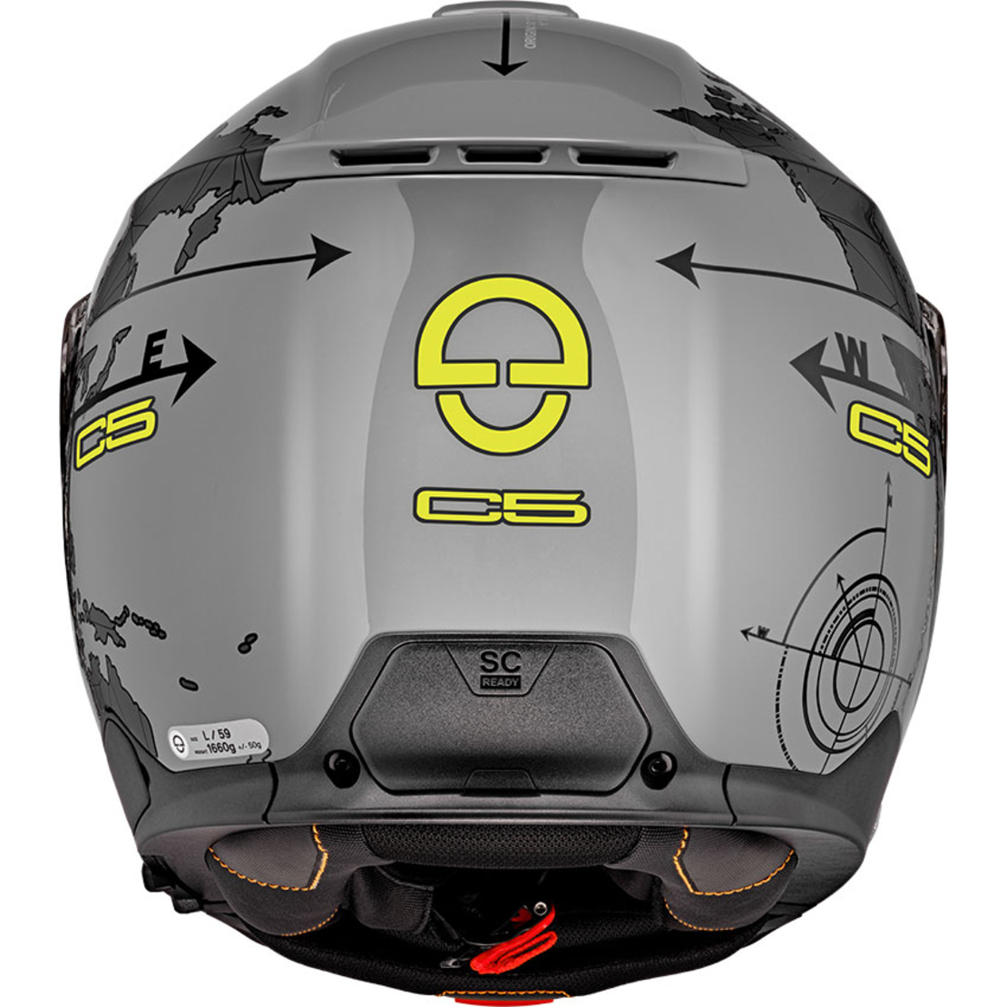 Каска SCHUBERTH C5 GLOBE GREY