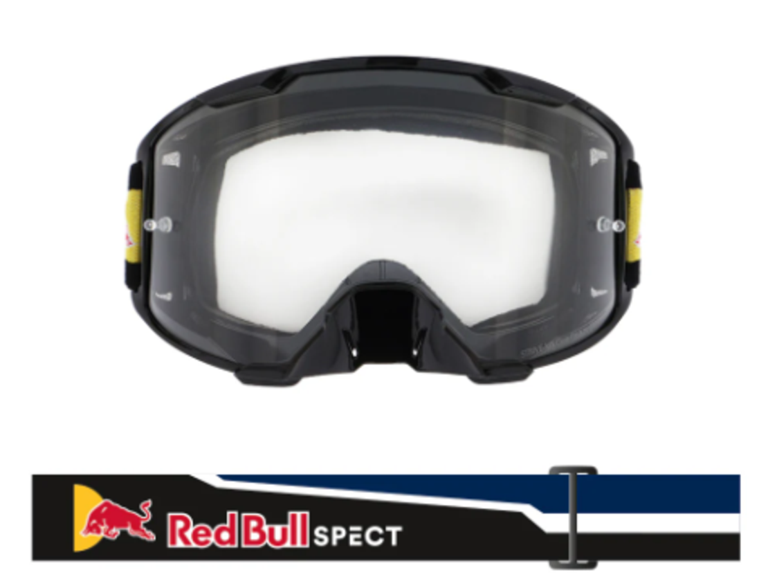 Мотокрос очила Spect Red Bull STRIVE 012 BLACK/CLEAR