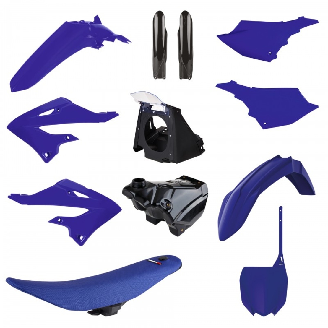 Комплект рестайлинг пластмаси POLISPORT Restyling Kit Yamaha YZ 125/250 (2002-2021) ОЕМ