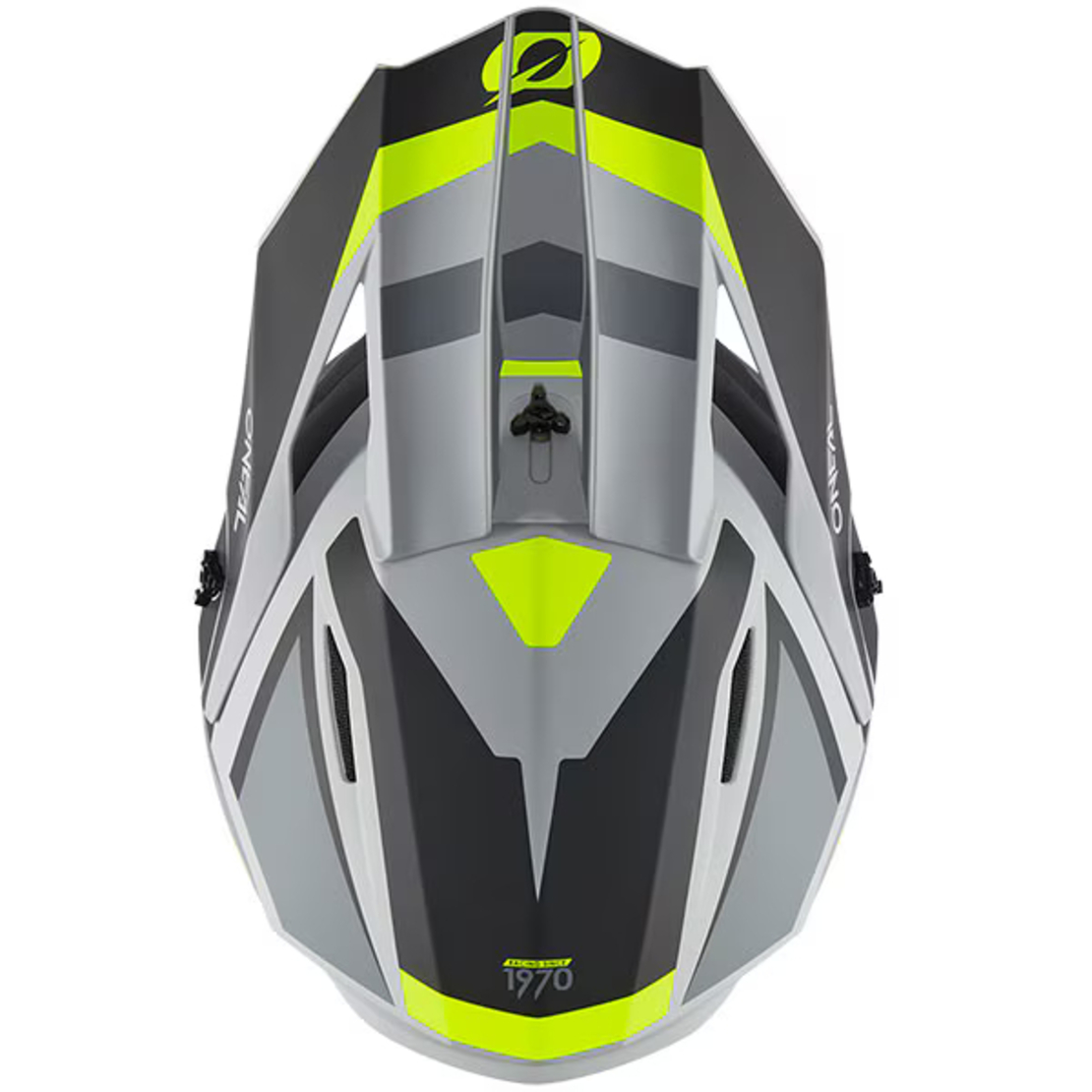 Детска каска O'NEAL 1SERIES STREAM BLACK/NEON YELLOW V.24