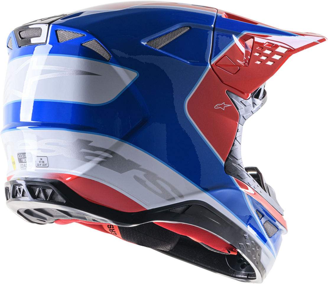 Мотокрос каска ALPINESTARS SM10 AEON RD/BL