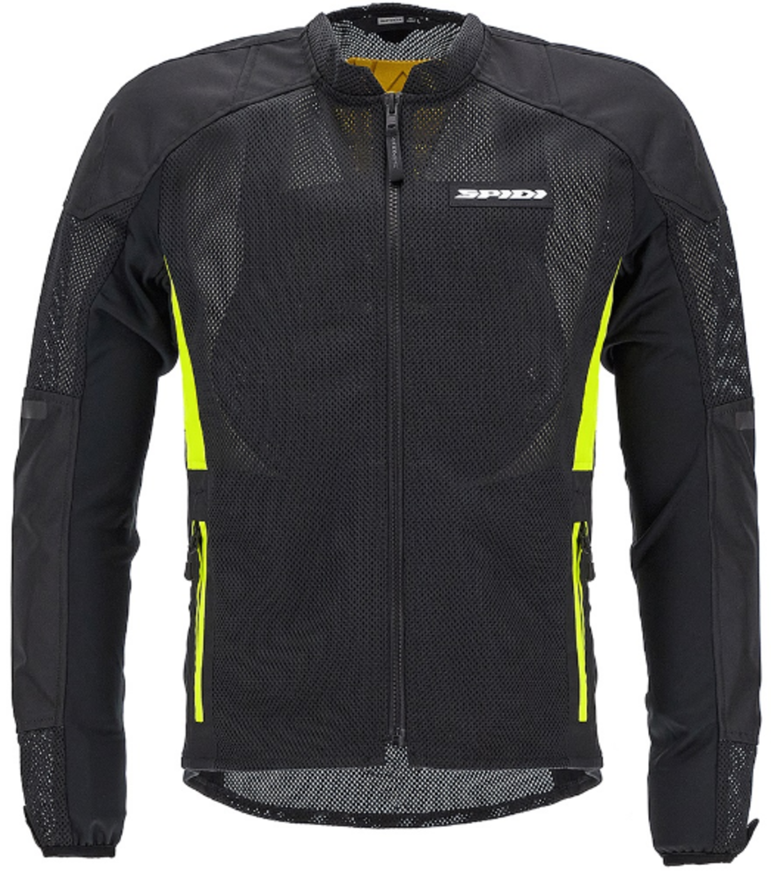 Лятно яке с протектори SPIDI SUPER NET Yellow fluo