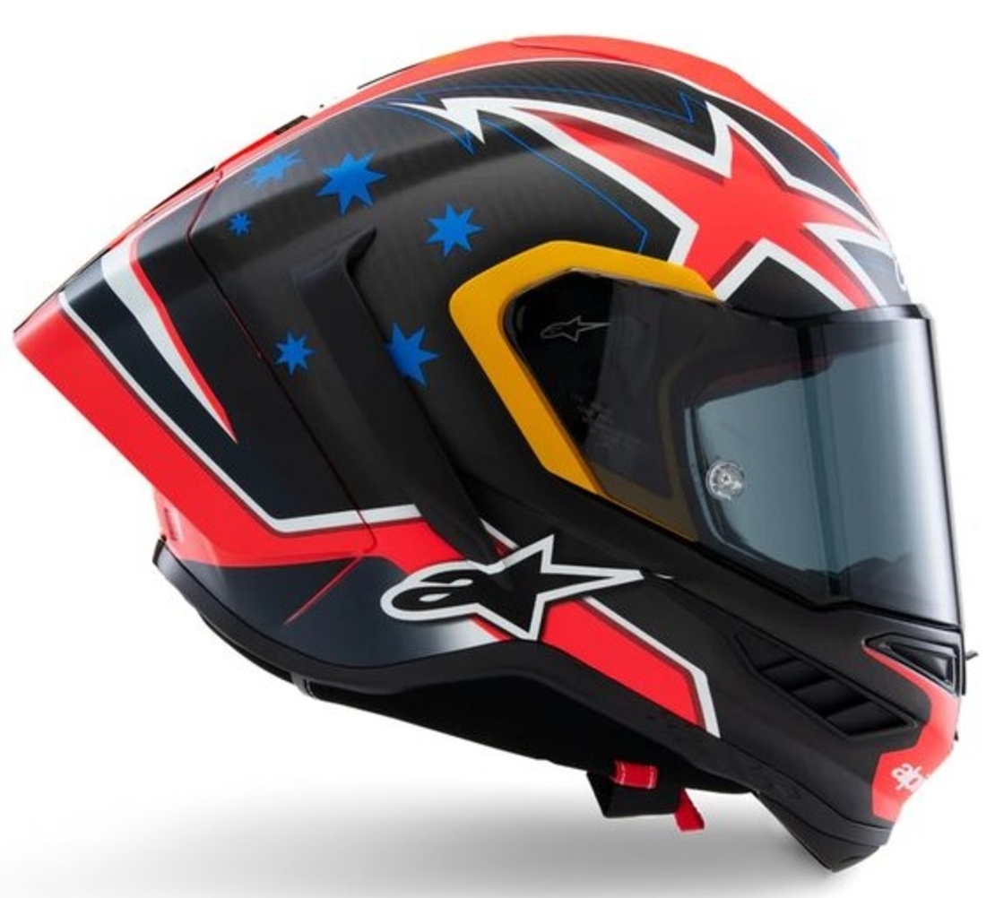 Каска ALPINESTARS Supertech R10 Miller Replica -24